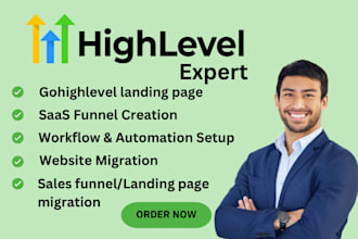 clone and migrate gohighlevel landing page website sales funnel and automation