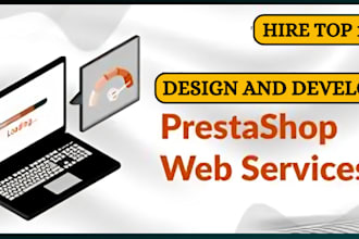 design and develop a prestashop ecommerce store
