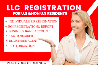 dissolve US llc, register llc, close ein, boi report, itin and ein application