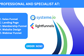 design funnel on light funnel systeme light funnel expert