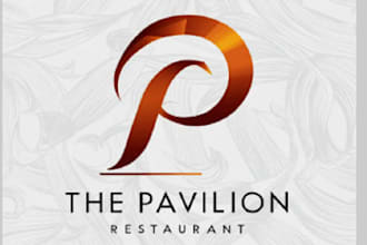 make traditional restaurant and loung logo