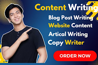 write bulk SEO articles and blog posts monthly