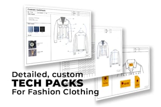 make tech packs for your clothing and fashion brand