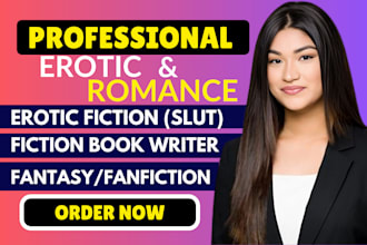 ghostwrite fiction ebook, thriller, crime story erotica, romance ebook writer