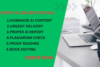 edit and humanize your ai papers, books, novels in 24 hours