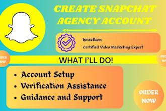 create an approved snapchat agency account snapchat ads