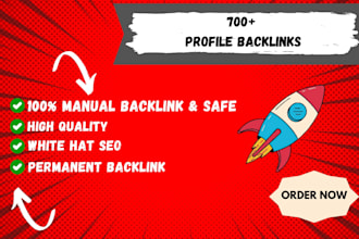 do profile backlinks manually high da DR to rank google