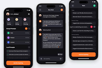 build ai powered chatbot app, voice chatbot app, conversational ai, ai saas app