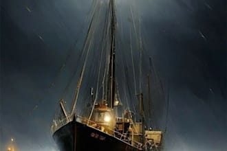 draw digital oil painting ship or any photo