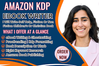 be your romance book or non fiction ghostwriter christian children ebook editor