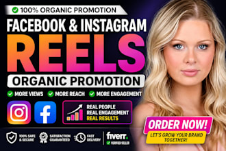 promote your facebook and instagram post or reels
