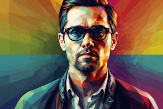 draw an awesome wpap pop art portrait style