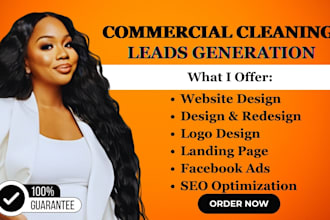 generate commercial cleaning cleaning leads carpet cleaning  facebook ads