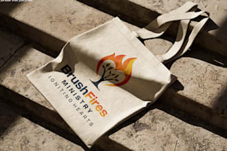 create a stunning family church religious logo