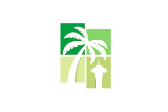 design custom agriculture landscape and farm irrigation logo