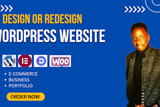 design, redesign, clone wordpress website