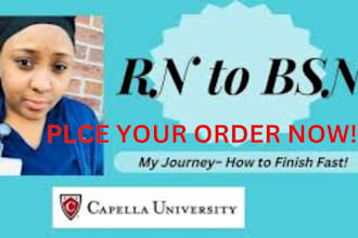 help you in capella flexpath  bsn, pmhnp, msn dnp in 6 weeks