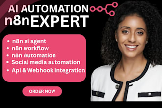 n8n ai agent n8n automation n8n workflow n8n api integration n8n ai agent