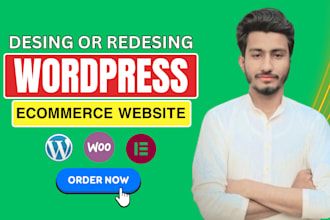 design woocommerce  wordpress website development wordpress ecommerce website