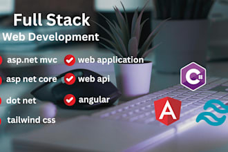 develop asp net mvc, asp net core web application and web api in dot net
