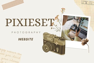 build pixieset website design photography website redesign photography website