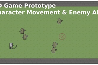 create a rapid prototype for your unity 2d game concept