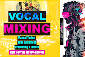 manually tune, mix and master your vocals