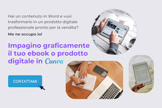 graphically layout your ebook or digital product on canva