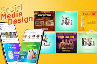 design facebook ad image, meta ads creative, instagram post, and web ads banner