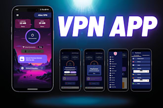 provide VPN app with admin panel