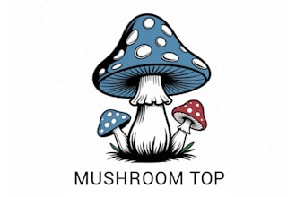 design wonderful mushroom logo for your business