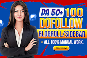 do da 100 sidebar blogroll dofollow SEO permanent backlinks