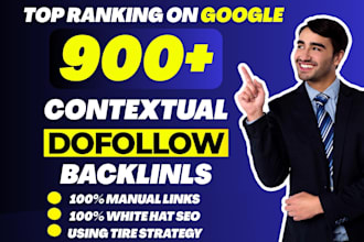 create seo backlinks high da authority dofollow contextual link building