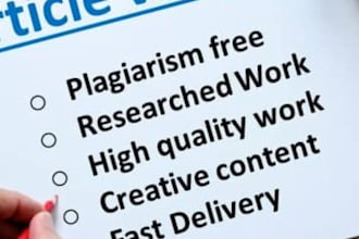 write health nutrition and medical articles and blogs