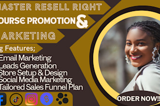 do digital master resell right courses promotion SEO, email solo ads marketing
