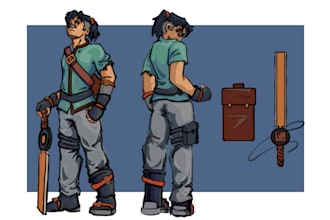 create character reference sheets for your oc