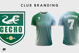 design your soccer club branding
