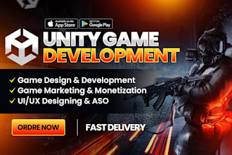 do unity game development for mobile android and ios