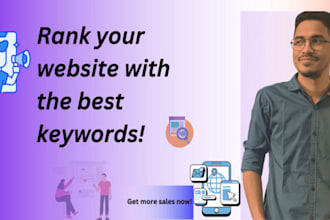 do kgr analysis and competitor research that helps to rank your website