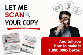 be your copywriting consultant