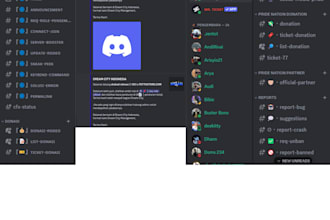 design a stylish and organized discord server template
