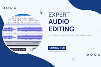 edit and process audio in audacity