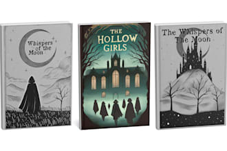 design fantasy book covers with custom illustrations