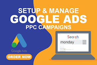 run and manage profitable google PPC ads campaigns to grow your business