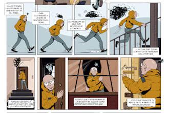 draw high quality comic pages