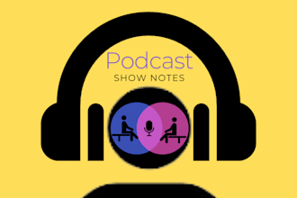write SEO optimized podcast show notes fast