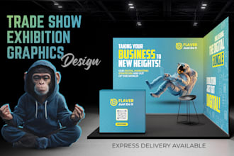 design professional trade show, exhibitions graphics