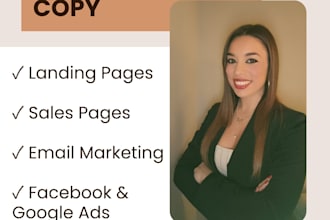 copywriting persuasivi in italiano per la tua landing page, email e annunci