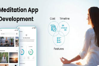 meditation app app development therapy app yoga app health app fitness app gym