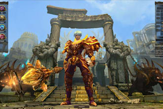 create high quality games in unreal engine, mmorpg game, fps, rpg game for you